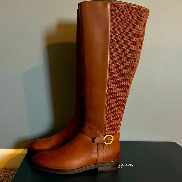 Cole Haan Lela Grand Riding Boot, Size 7 - Picture 1 of 5